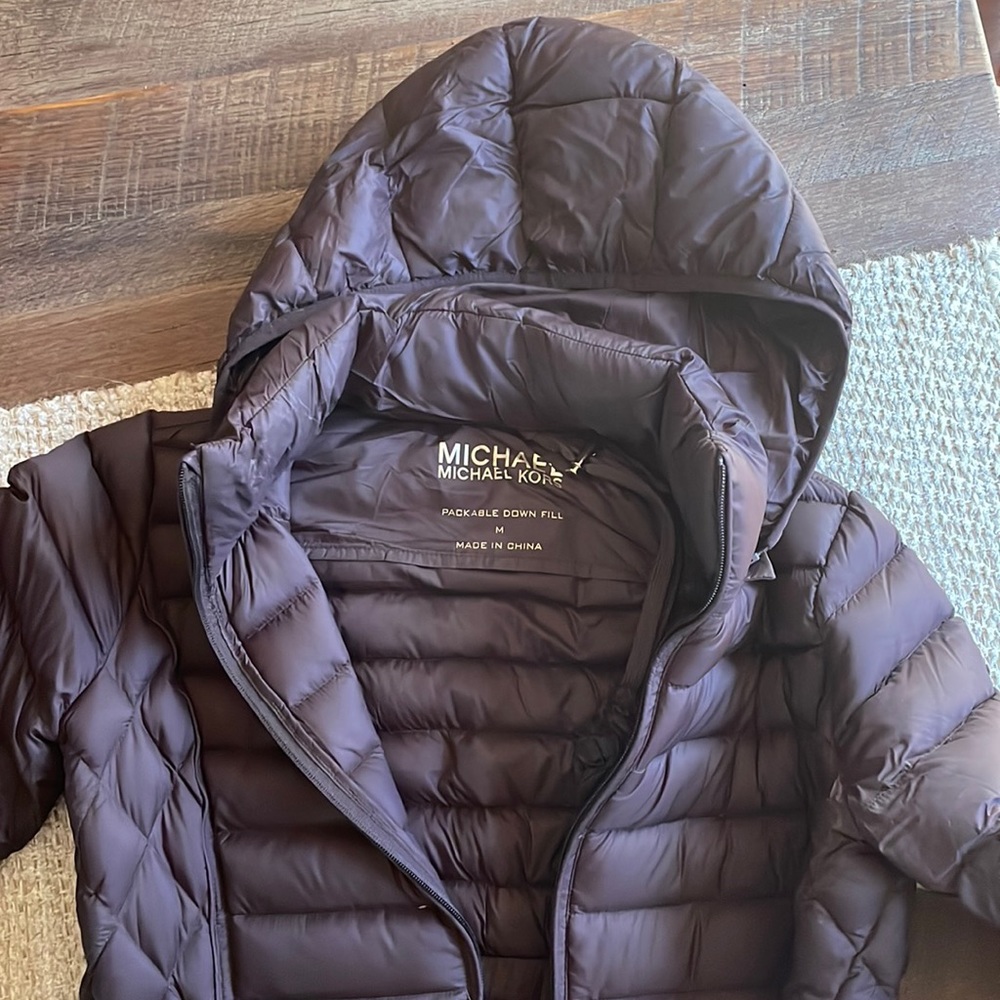 Michael Kors packable coat